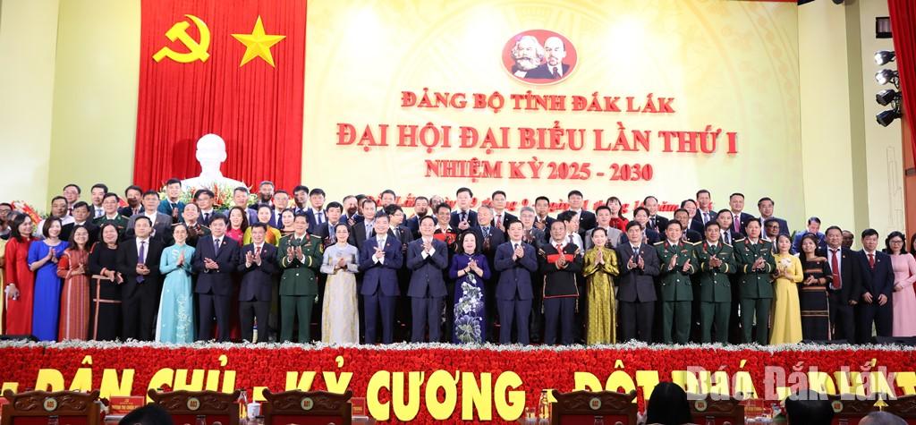 Bế mạc Đại hội đại biểu Đảng bộ tỉnh Đắk Lắk lần thứ I, nhiệm kỳ 2025 - 2030